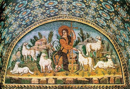 Il Buon Pastore, Mausoleo di Galla Placidia, Ravenna