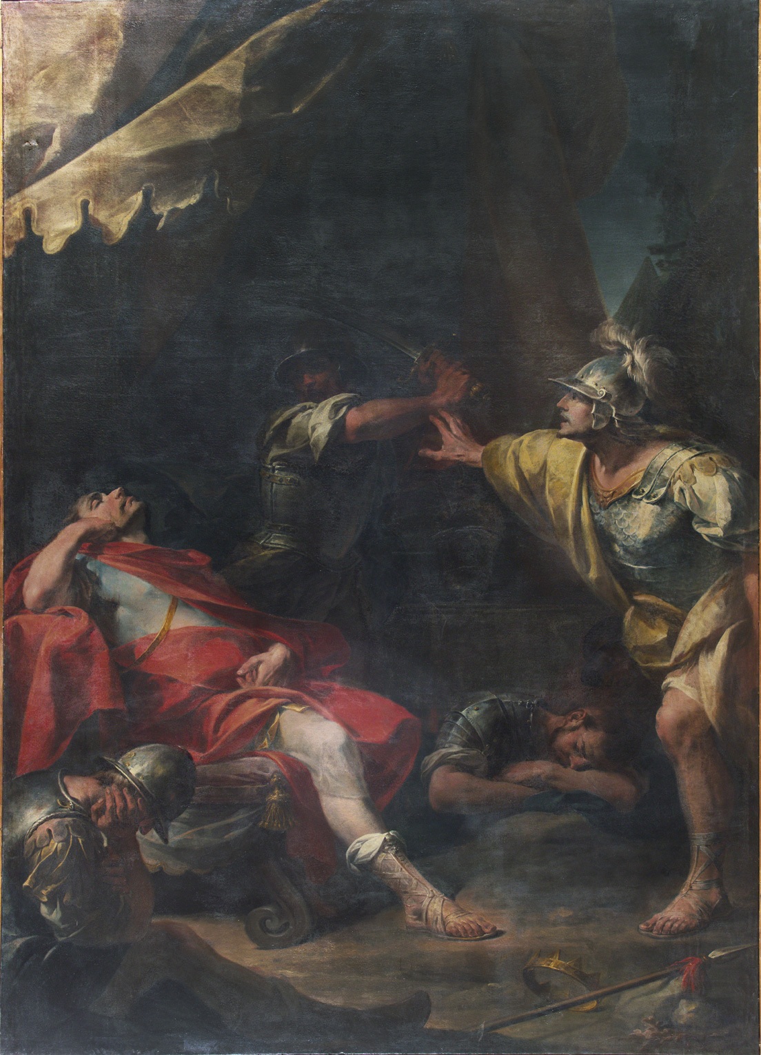 Pietro Antonio Magatti, Davide risparmia la vita di Saul