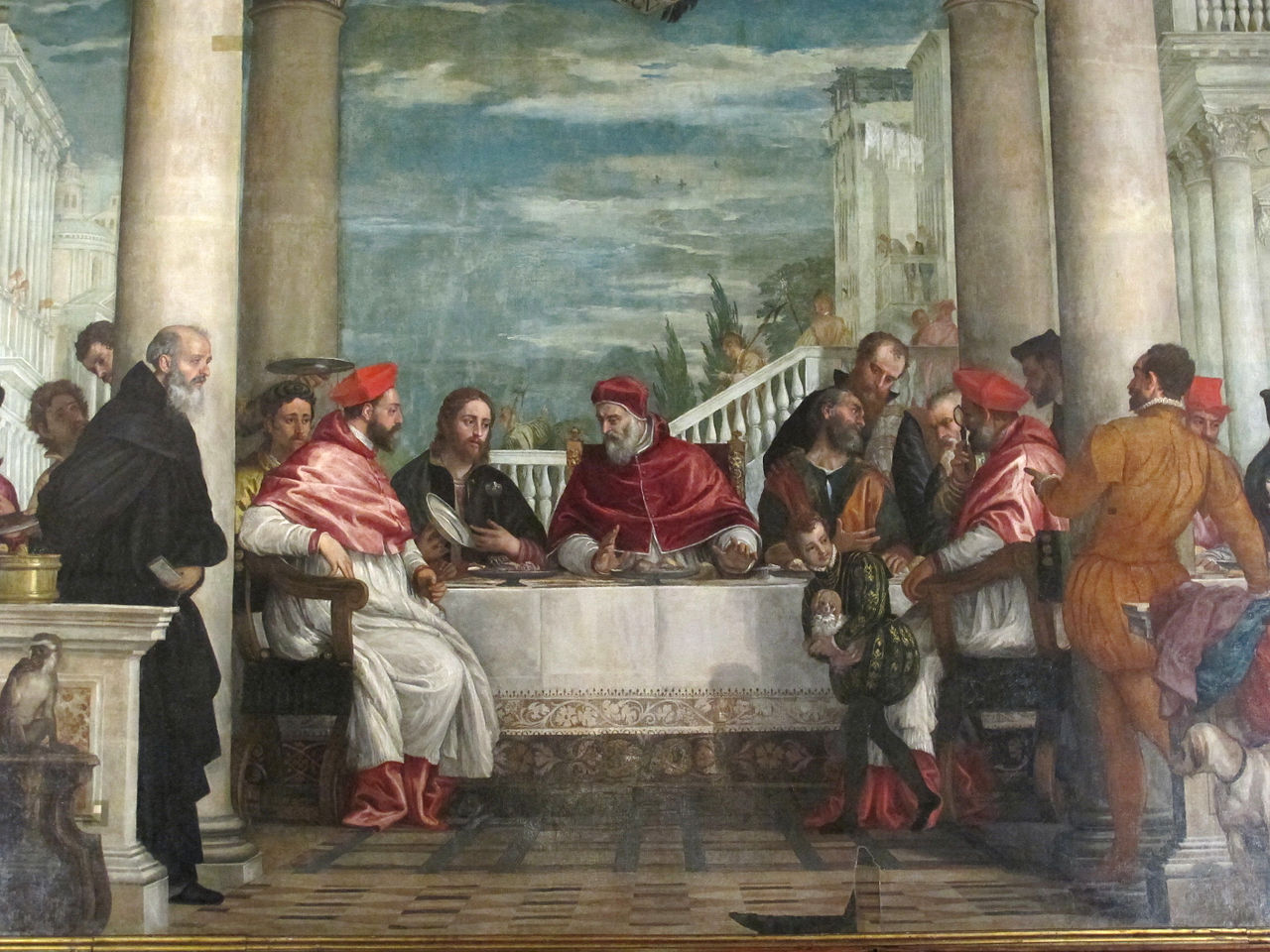 Paolo Veronese, Cena di san Gregorio Magno