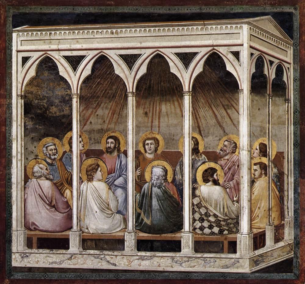 Giotto, Pentecoste, Cappella degli Scrovegni - Padova