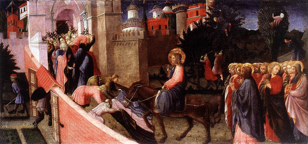 Pietro di Giovanni D'Ambrogio - Ingresso di Cristo in Gerusalemme