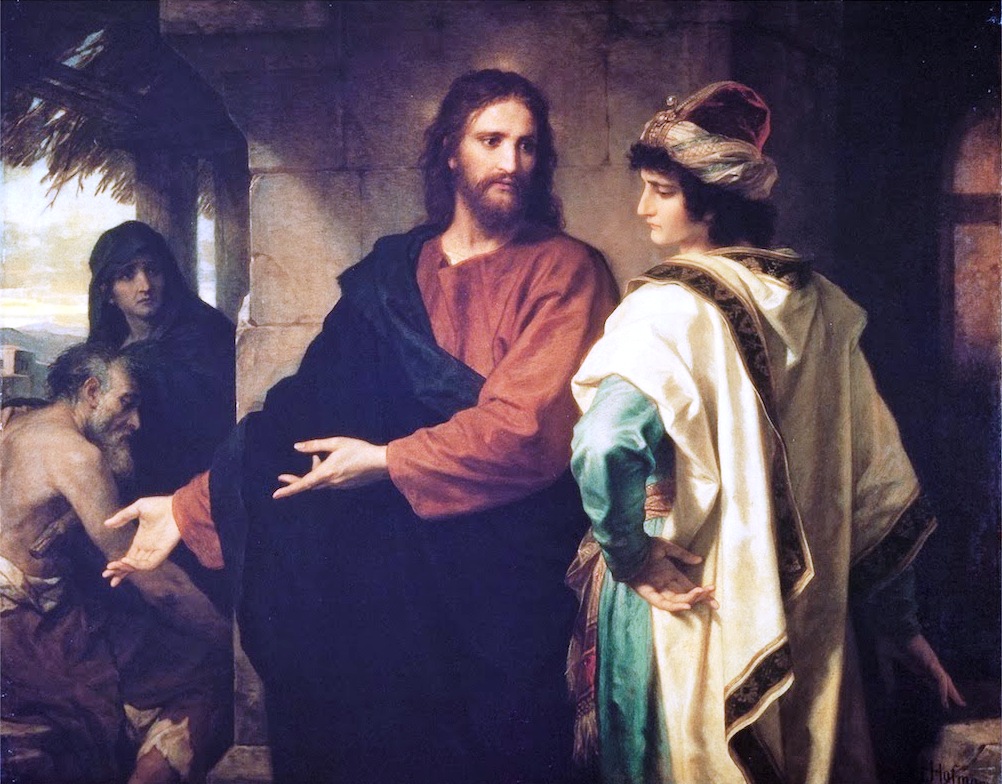 Heinrich Hoffmann, Gesù e il giovane ricco
