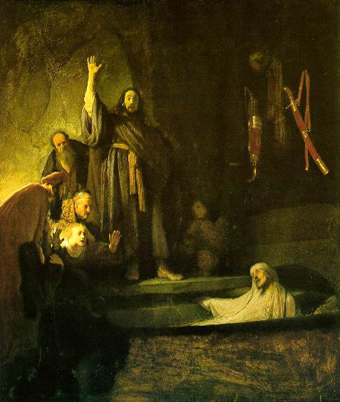 Rembrandt Harmenszoon van Rijn, Resurrezione di Lazzaro