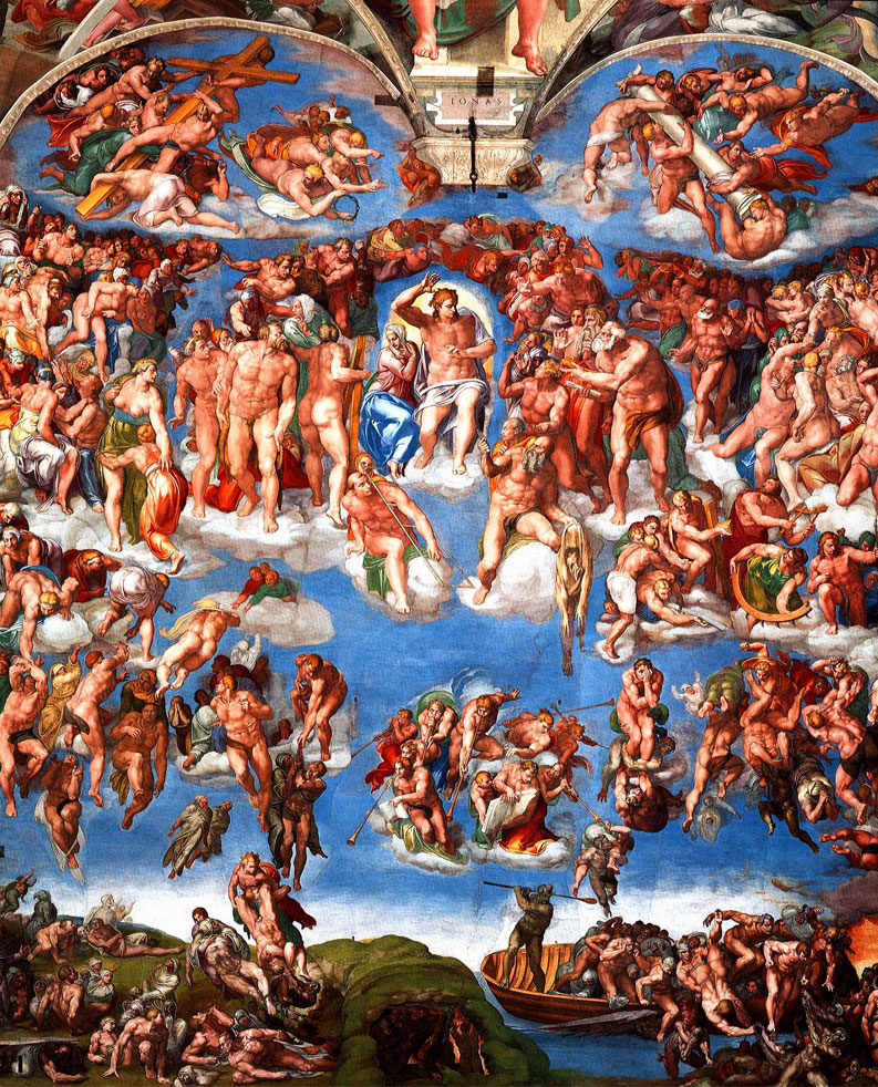 Michelangelo, Giudizio Universale, Cappella Sistina